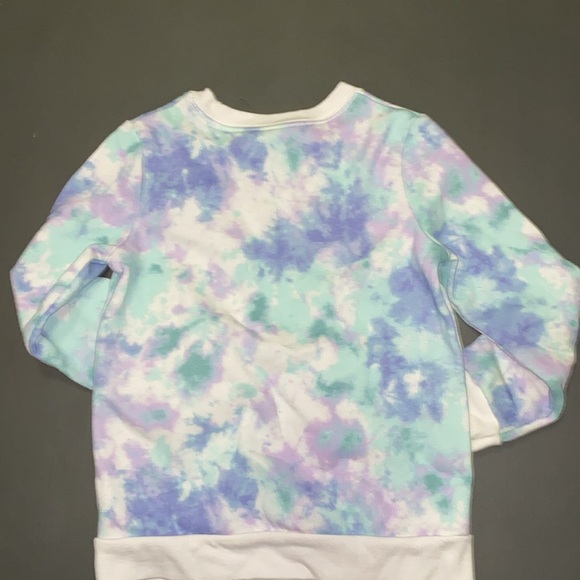 Cat & Jack Pullover Tie Dye Sweatshirt - S (6/6x) - Picture 2 of 3